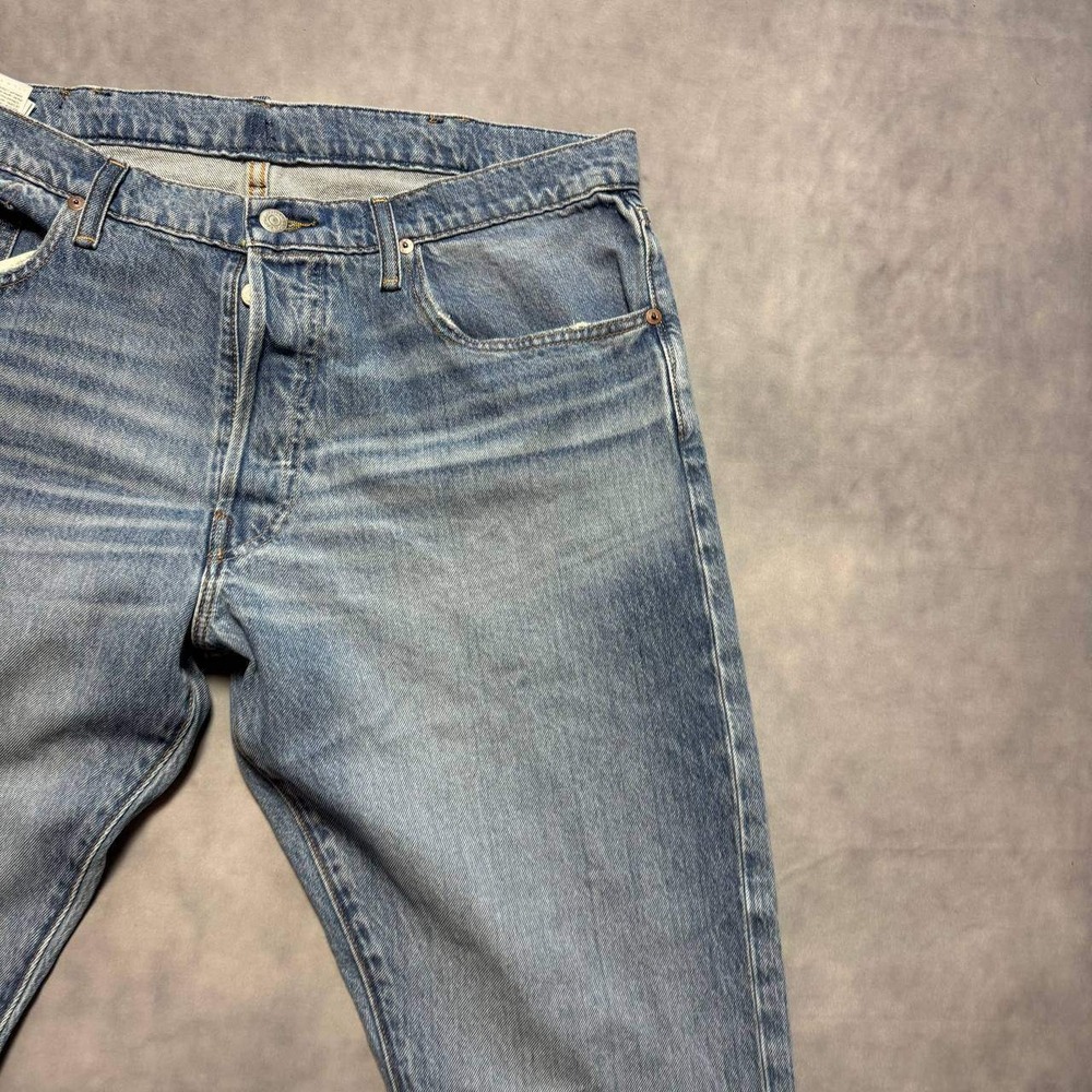 Polo Ralph Lauren Jeans Mens 36x30 Light Wash Blue 90s Vintage Straight Leg - Picture 6 of 14